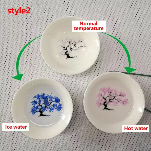 Japanese Magic Sakura Cup Cold and Hot Temperature