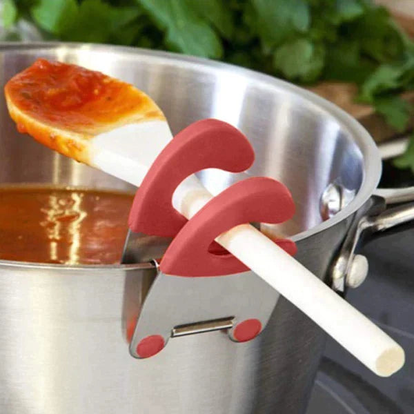 Spatula Holder Pot Clip from Odditygadget at $14.97