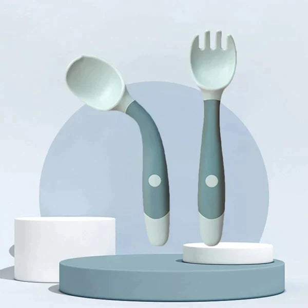 Bendable Training Soft Fork & Spoon For Infants from Odditygadget at $14.97