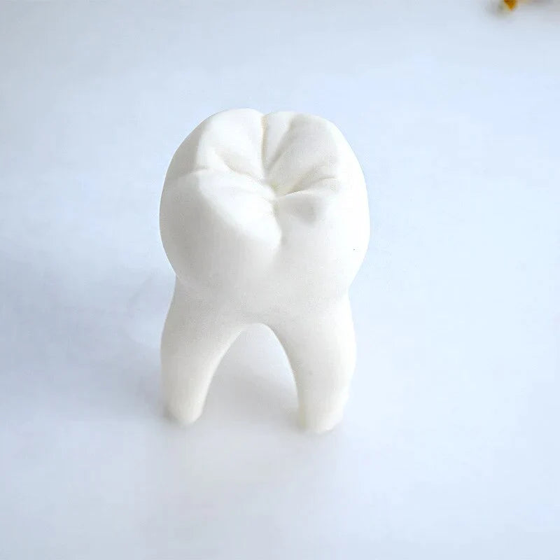 Artistic DIY Tooth Shape Unique Candle Mold from Odditygadget at $21.47