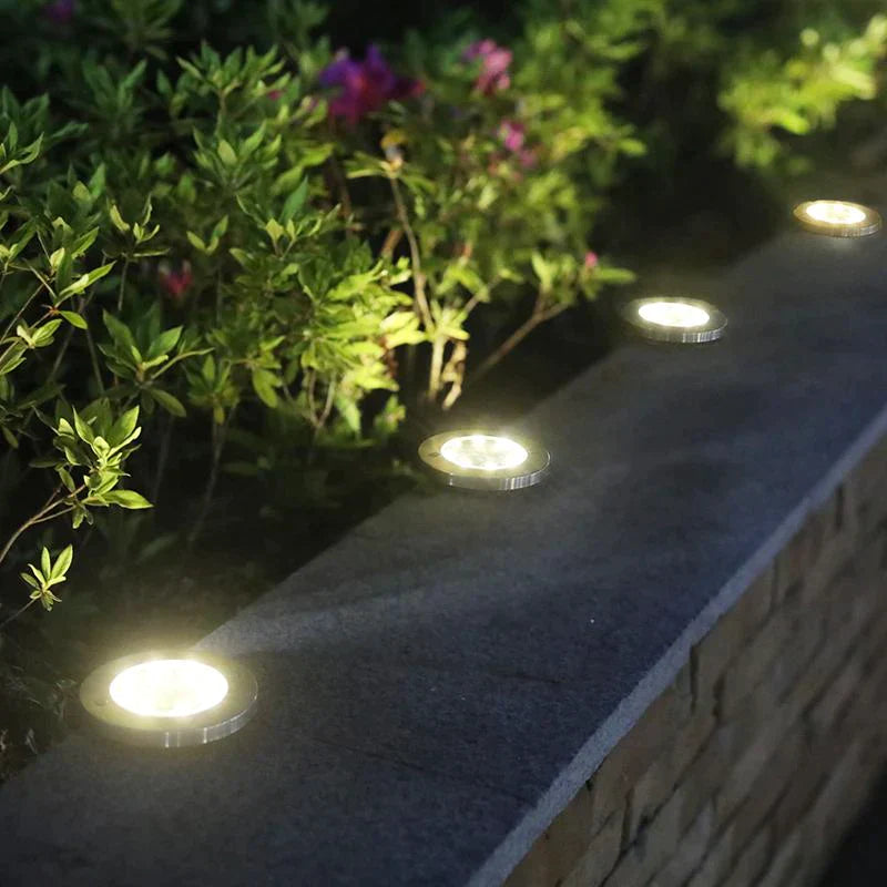 LED Solar Powered In-Ground Lights (4 piece) from Odditygadget at $42.97