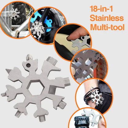 Snowflake Multifunction tool (18 in 1) from Odditygadget at $9.97