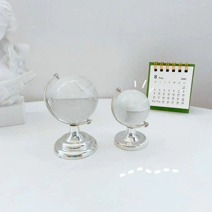 Crystal Transparent Miniature Glass Earth Globe from Odditygadget at $19.97