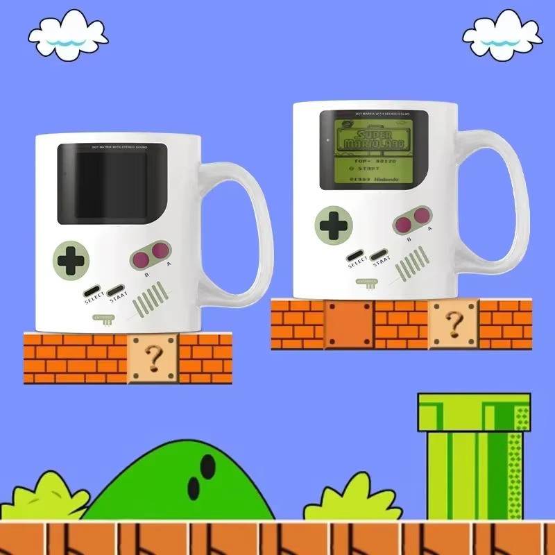 Game console thermochromic ceramic coffee Water Mug at from Odditygadget