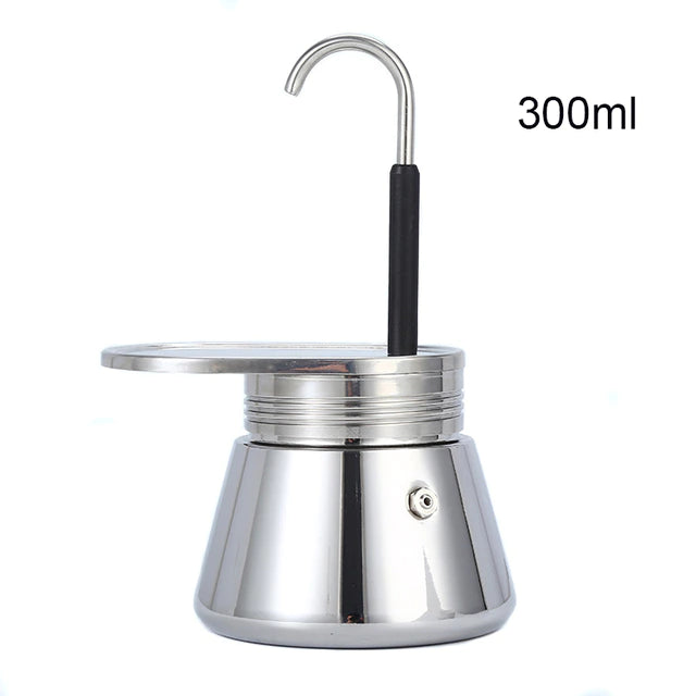 Moka Pot Stainless Steel Coffee Maker from Odditygadget at $45.99