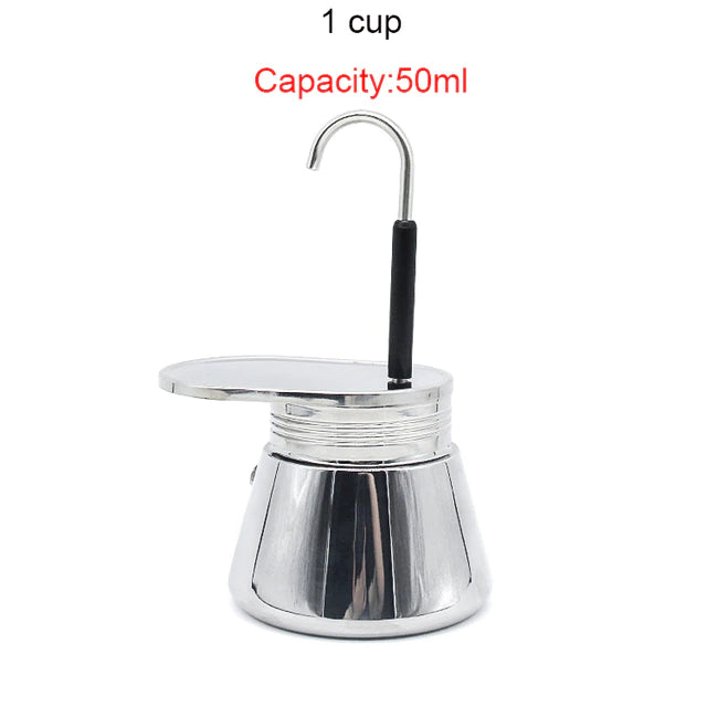 Moka Pot Stainless Steel Coffee Maker from Odditygadget at $32.99