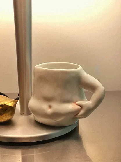 Cute Fat Belly Mug from Odditygadget at $23.97