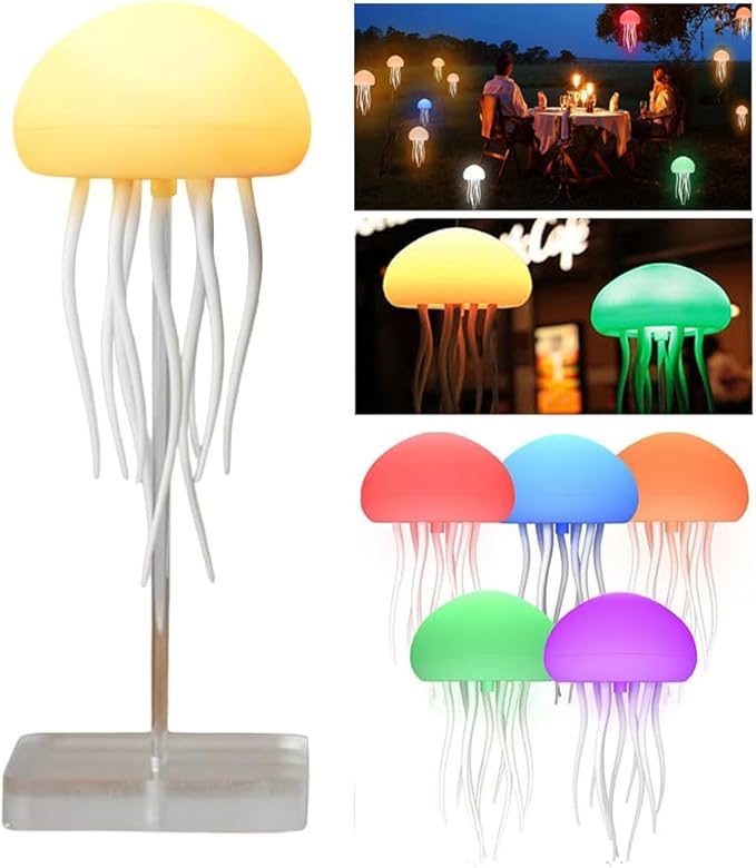 Jellyfish Night Light with Dancing Legs at $32.97 from Odditygadget