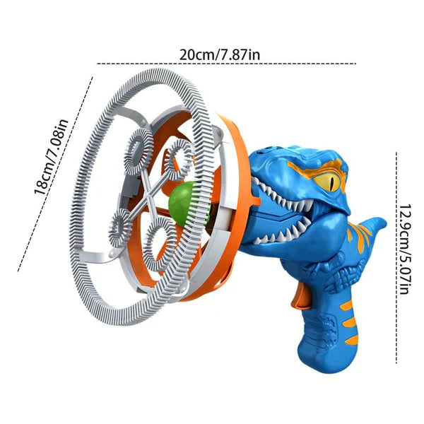 Kids Dinosaur Bubble Maker Machine from Odditygadget at $24.97