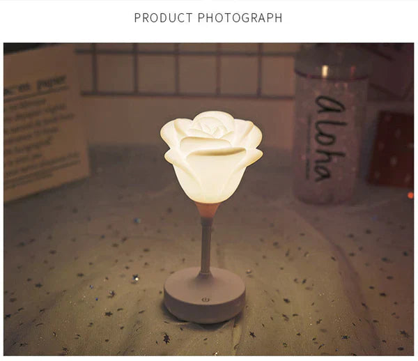 Rose Flower Romantic Touch Night Light from Odditygadget at $29.99