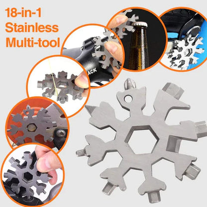 Snowflake Multifunction tool (18 in 1) from Odditygadget at $9.97