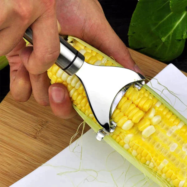 Stainless Steel Corn Peeler from Odditygadget at $11.97