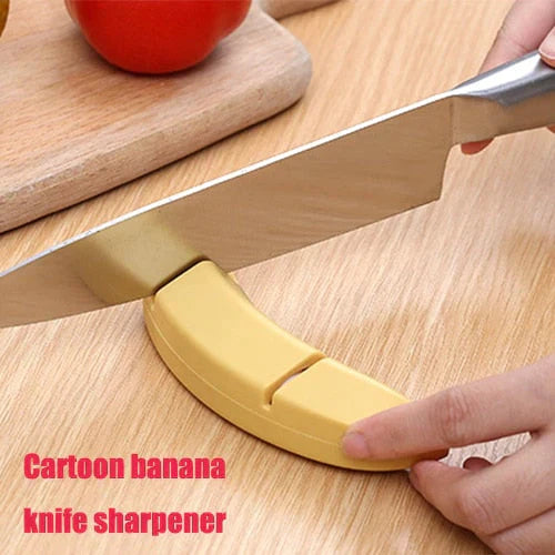 Banana Shape Creative Knife Sharpener Tool from Odditygadget at $15.97