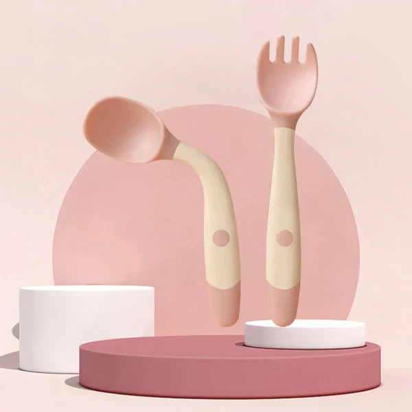 Bendable Training Soft Fork & Spoon For Infants from Odditygadget at $14.97