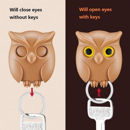 Cute Night Owl Magnetic Wall Key Holder from Odditygadget at $15.8