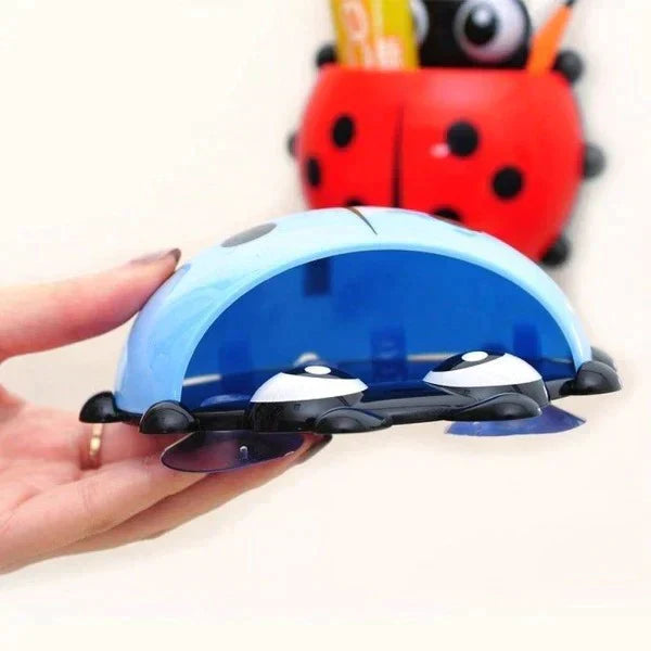 Ladybug Toothbrush Holder With Suction Cups from Odditygadget at $18.97