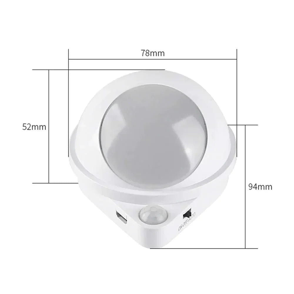 360 Rotating Water Drop Magnetic Night Lamp from Odditygadget at $21.47