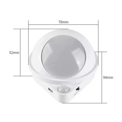 360 Rotating Water Drop Magnetic Night Lamp from Odditygadget at $21.47