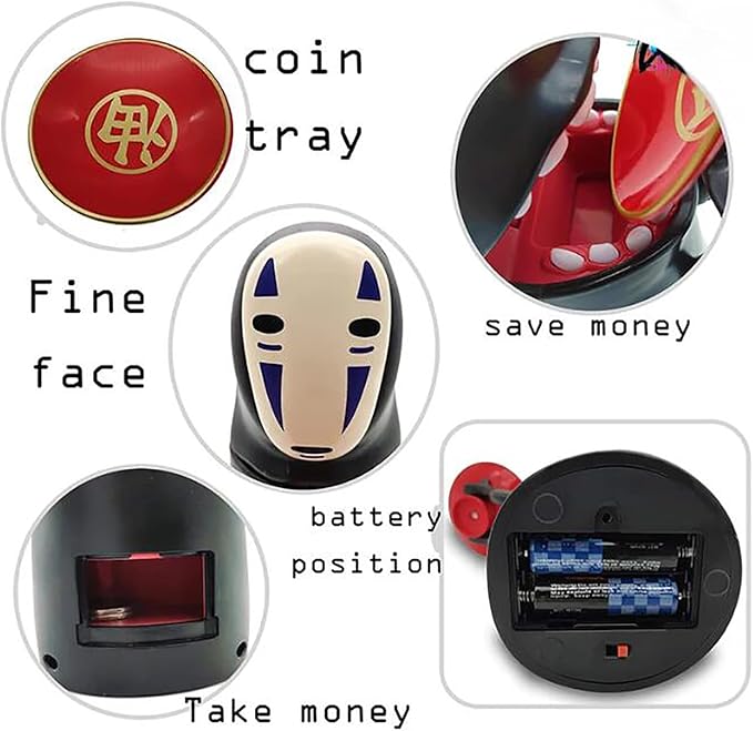 No Face Man Coin Bank