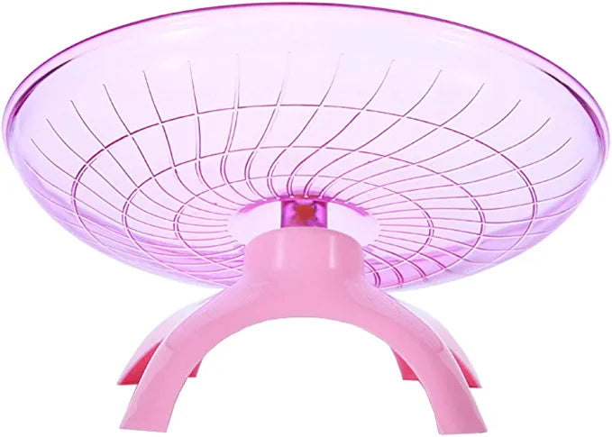 Hamster Flying Saucer Silent Running Exercise Wheel from Odditygadget at $12.97