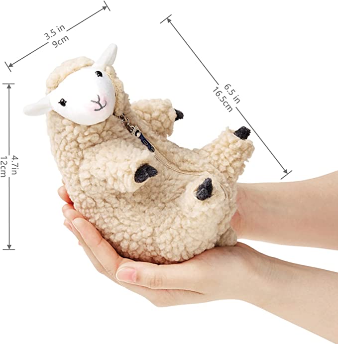 16CM Lovely Sheep Alpaca Doll Soft Plush Toy from Odditygadget at $12.97