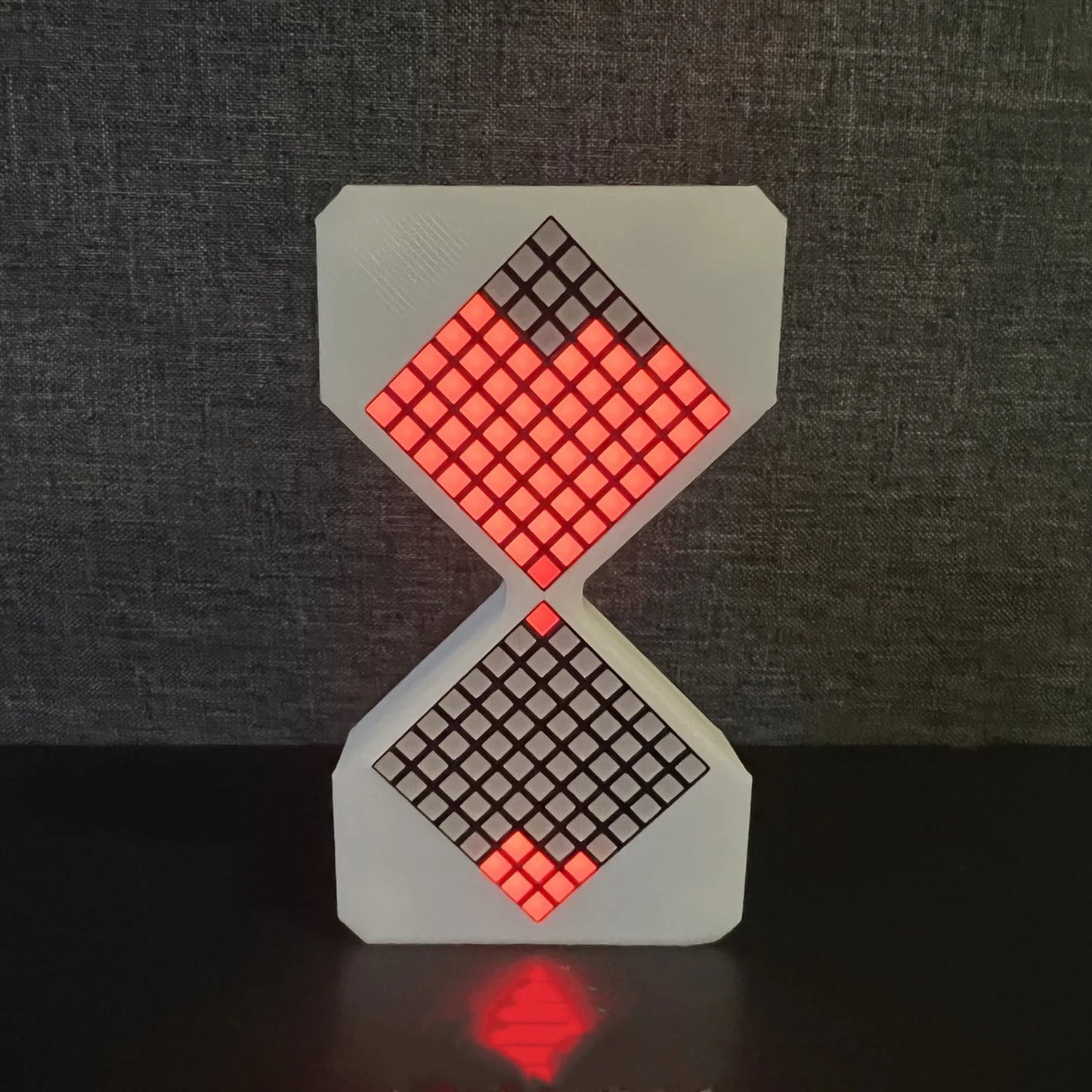 3D Printed Electronic Hourglass