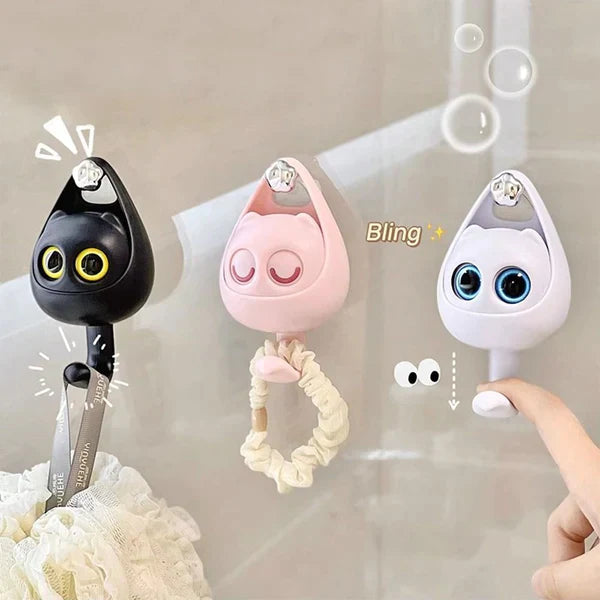 Cute Cat Punch Free Key Holder Hook from Odditygadget at $8.97