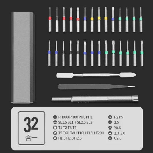 32 in 1 Precision Screwdriver Set from Odditygadget at $29.97