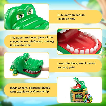 Upgraded Crocodile Toys Dentist Game for Kids