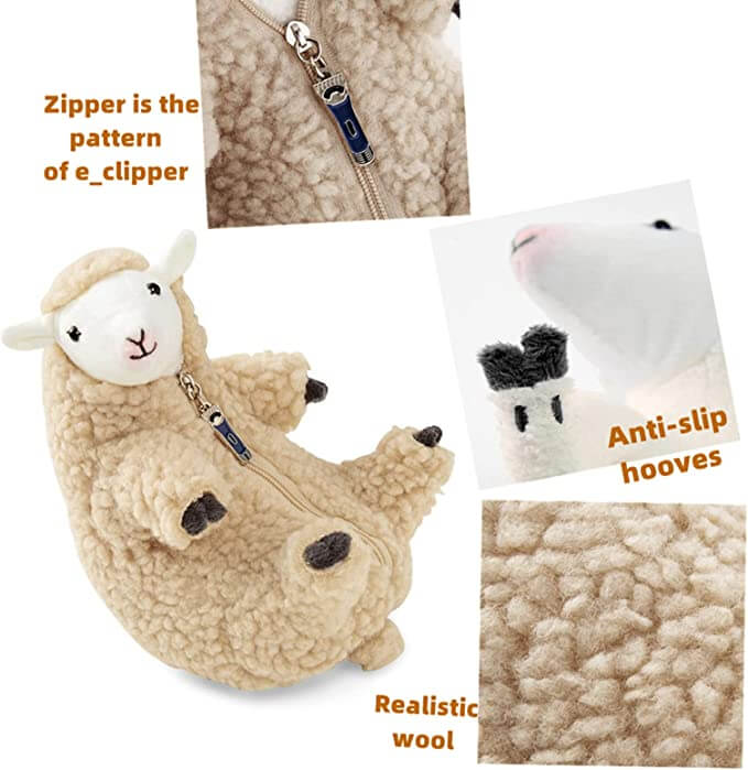 16CM Lovely Sheep Alpaca Doll Soft Plush Toy from Odditygadget at $12.97