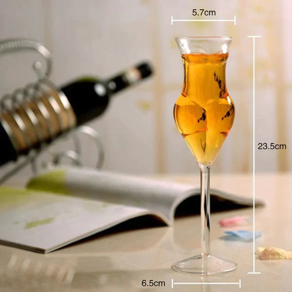 Crystal Sexy Body Wine Glass from Odditygadget at $15.8