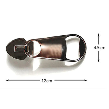 Magnetic Zipper Bottle Opener from Odditygadget at $19.97