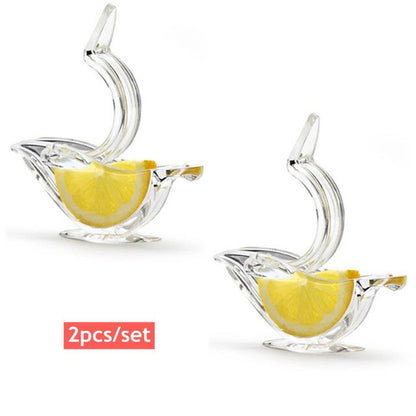 Bird Acrylic Lemon Squeezer Press Squeeze Manual Juicer from Odditygadget at $11.97