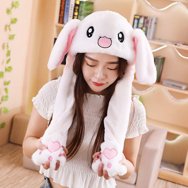 Cartoon Bunny Ear Move Hat from Odditygadget at $14.97