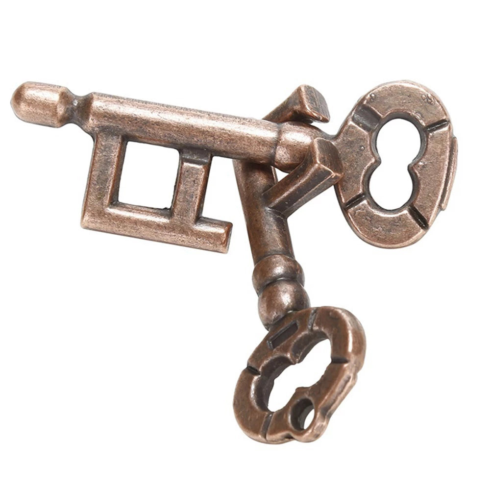 Unlock Interlocking Puzzle Metal Hole Lock key from Odditygadget at $9.97