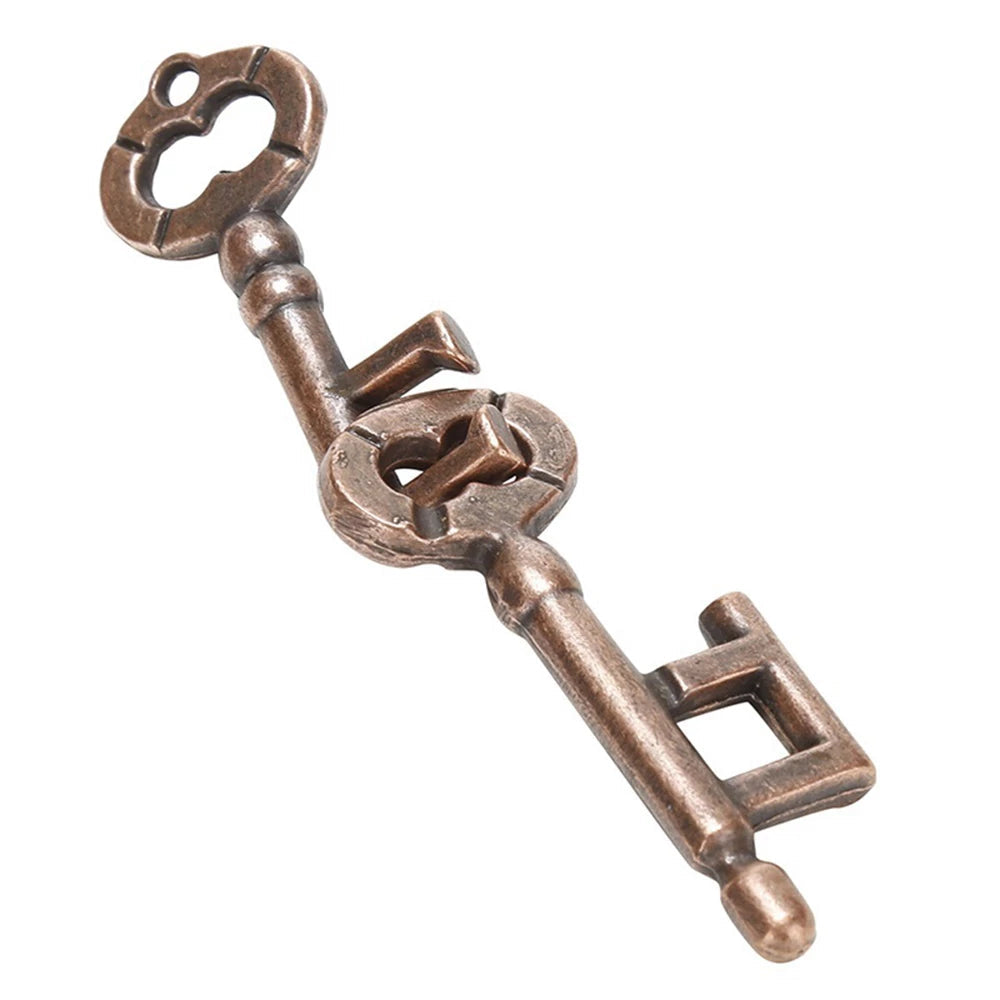 Unlock Interlocking Puzzle Metal Hole Lock key from Odditygadget at $9.97