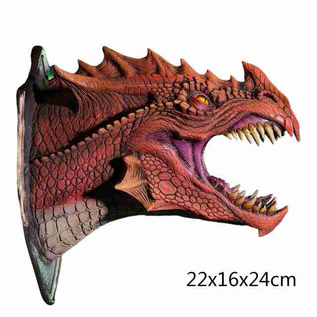 Dragon Legends Prop 3d Wall Mounted Dinosaur Smoke Light Wall from Odditygadget at $49.97