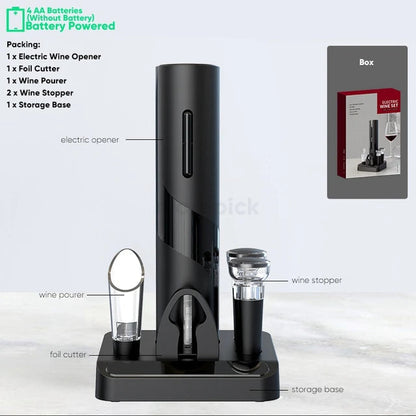 Automatic Electric Wine Corkscrew Rechargeable from Odditygadget at $40.99