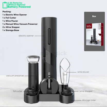 Automatic Electric Wine Corkscrew Rechargeable from Odditygadget at $45.00