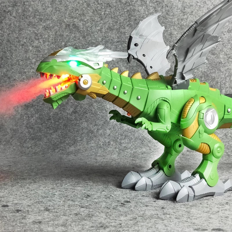 Electric Walking Spray dinosaur Robot from Odditygadget at $36.95