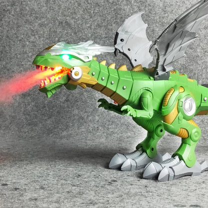 Electric Walking Spray dinosaur Robot from Odditygadget at $36.95