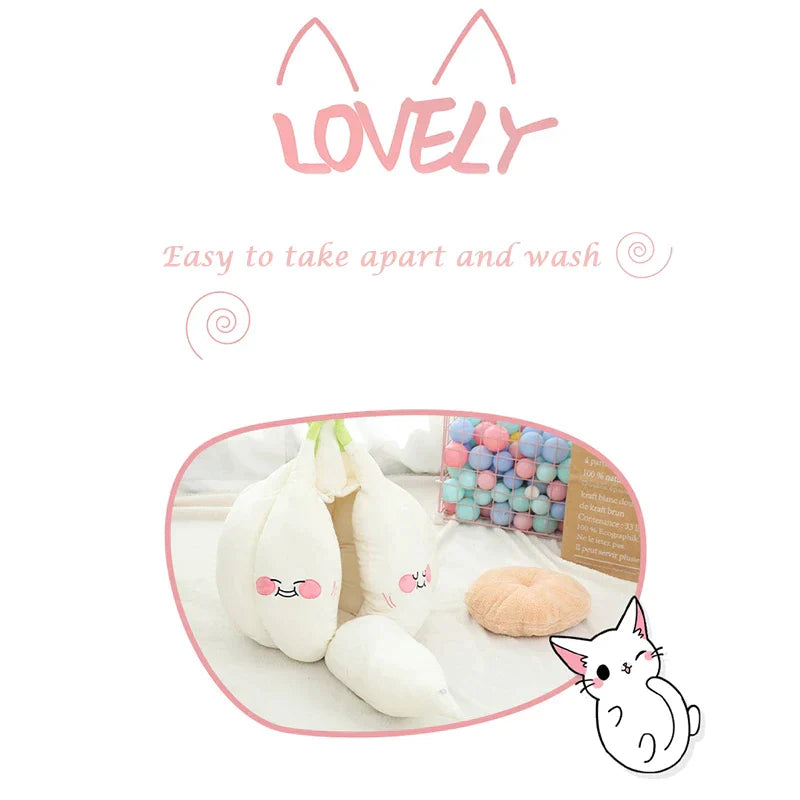 Funny Garlic Cat Bed Mat Soft Warm Pet Cat House from Odditygadget at $82.47