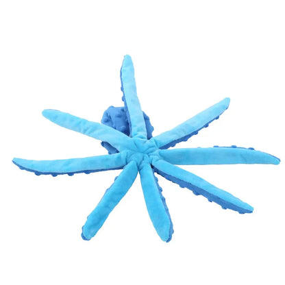 Octopus Squeaky Dog Toys for Teething Soft Durable from Odditygadget at $12.97