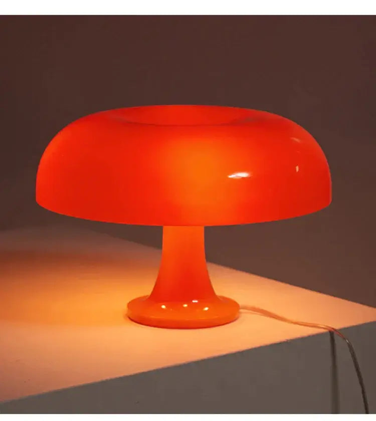 Lotus Atelier Orange Mushroom Lamp from Odditygadget at $58.47