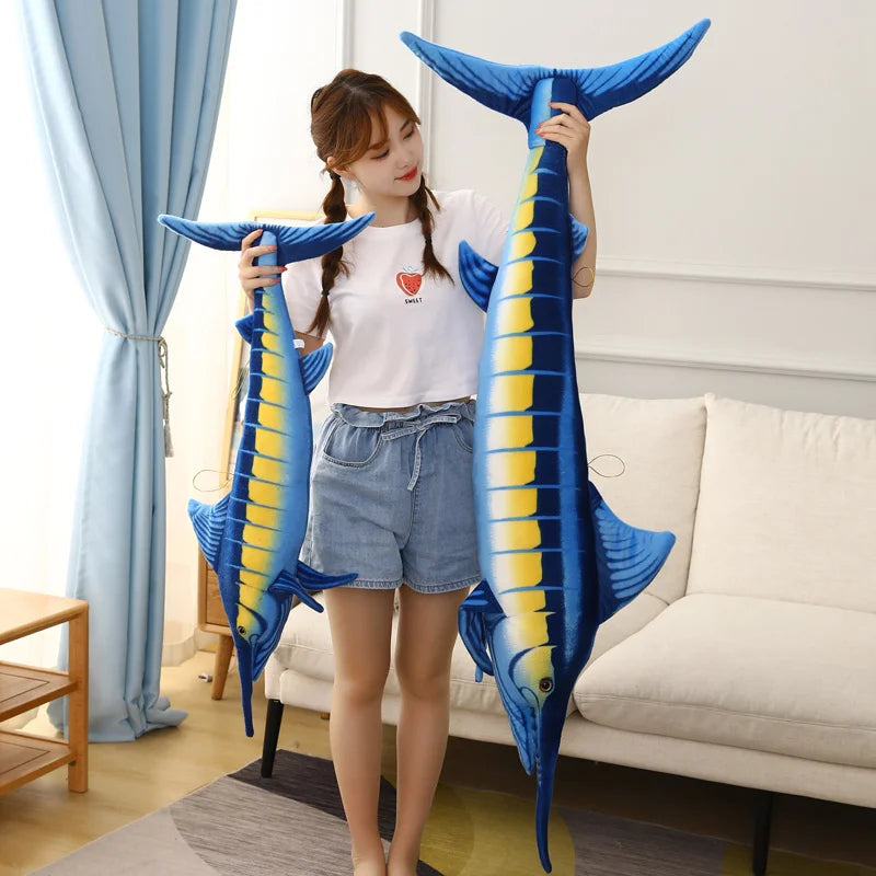 Huge Simulation Bluefin Tuna Plush Toy from Odditygadget at $24.97