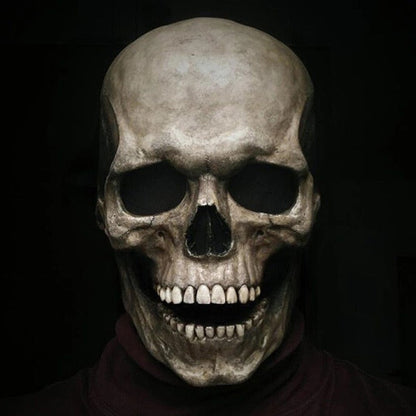 Movable Jaw Skull Mask For Halloween from Odditygadget at $32.97