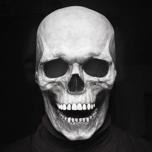 Movable Jaw Skull Mask For Halloween from Odditygadget at $37.97