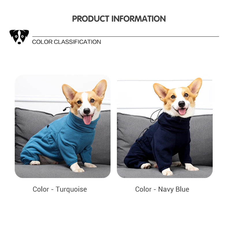 Fleece Dog Clothes Winter Thick Warm Dog Coat from Odditygadget at $28.45