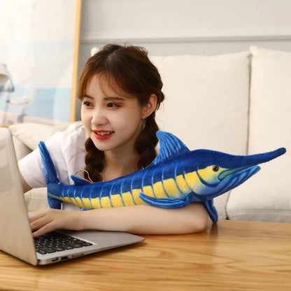 Huge Simulation Bluefin Tuna Plush Toy from Odditygadget at $24.97