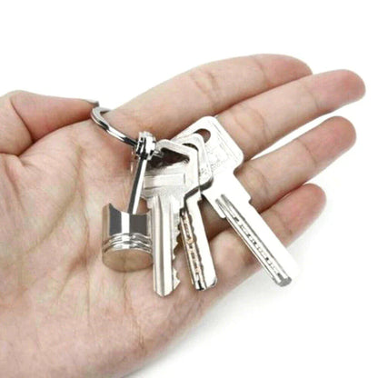 Car Engine Piston Style Keychain Key Ring from Odditygadget at $9.97